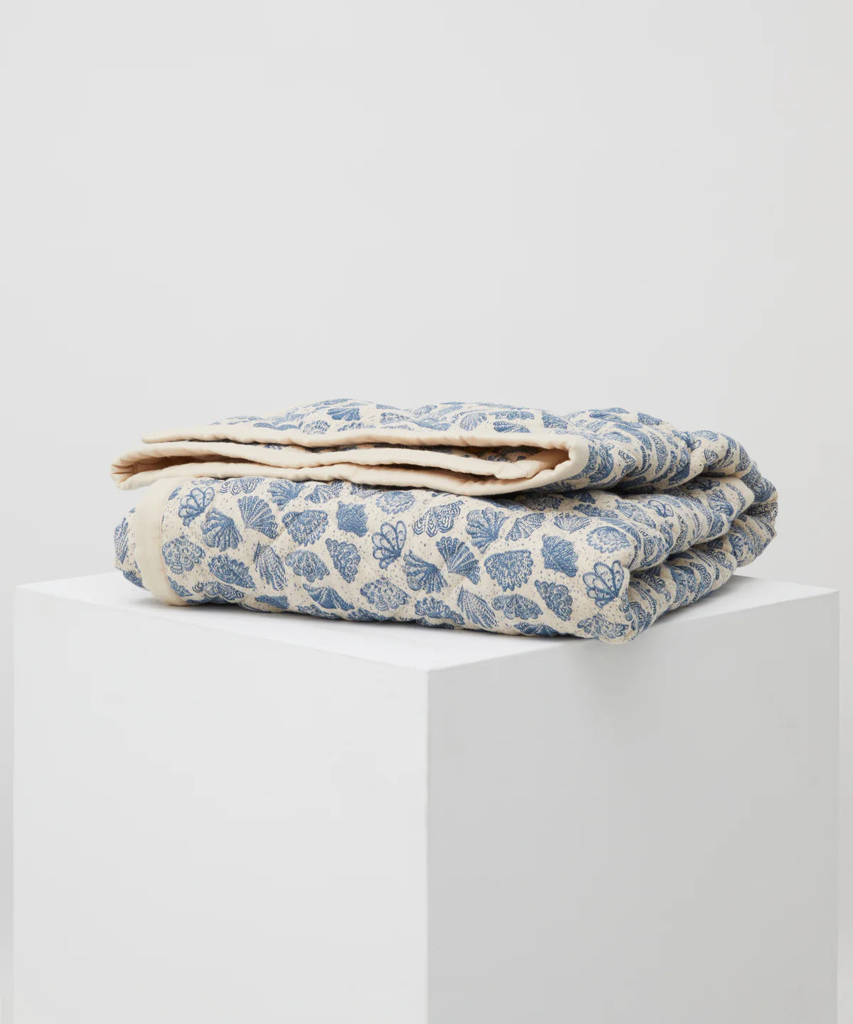 Shell Quilted Baby Blanket