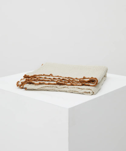 Cotton Swaddle ~ Crema