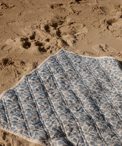 Shell Quilted Baby Blanket
