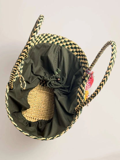 The Playa - Checkered Olive Green