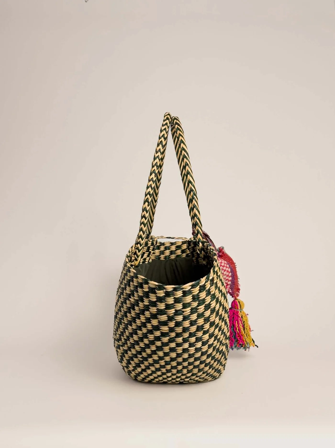 The Playa - Checkered Olive Green