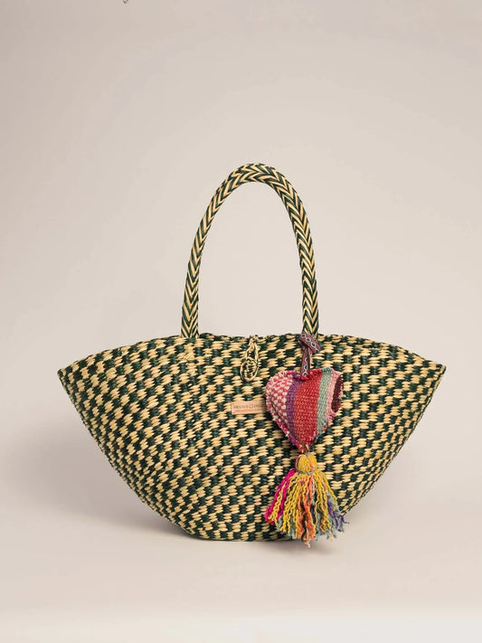 The Playa - Checkered Olive Green
