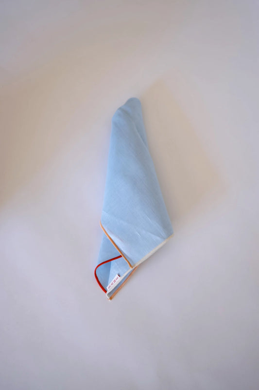 Sherbet Trim Napkin ~ Blue