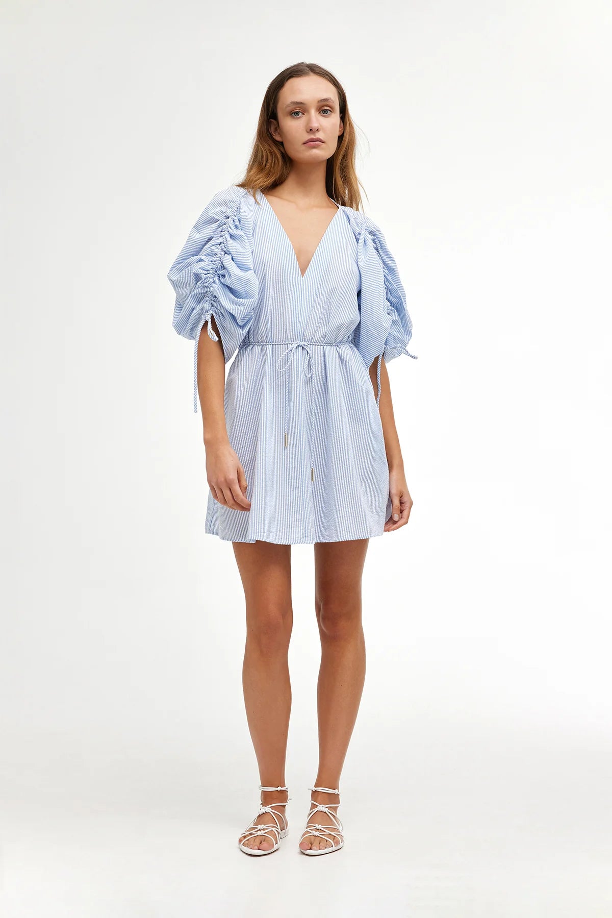 May Mini Dress Nautical Stripe
