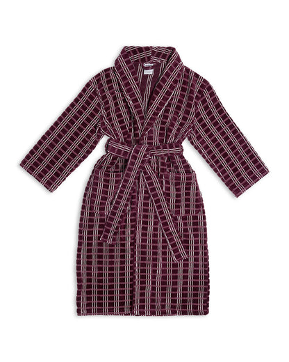 Velour Robe ~ Blackberry