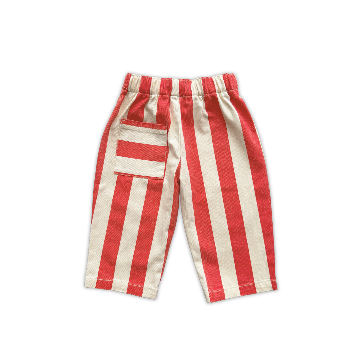 Organic Everyday Stripe Pant - Sauce