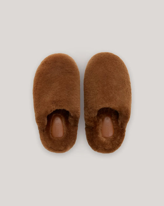 Sheepskin Slippers ~ Hazelnut