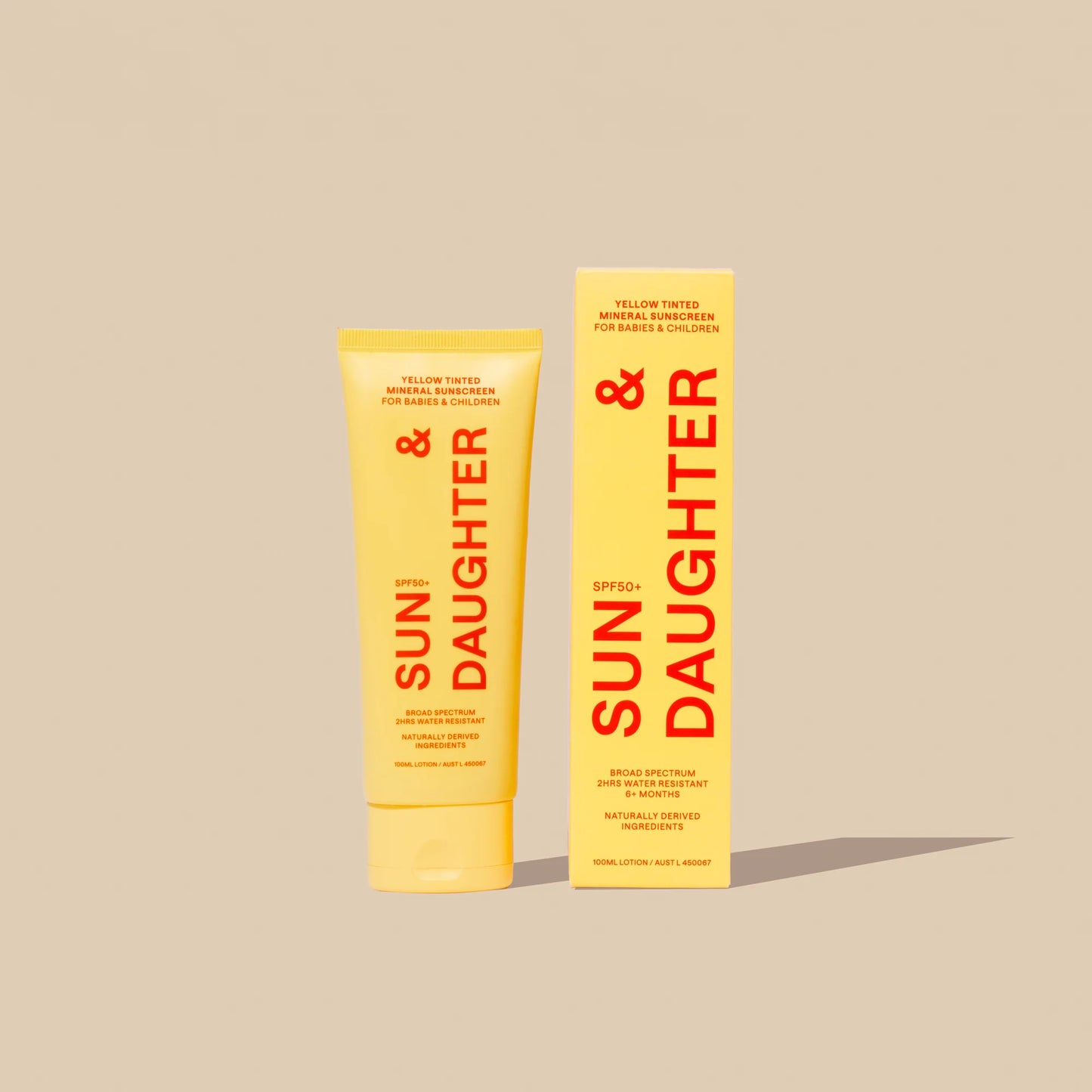 Yellow Mineral Sunscreen SPF 50+