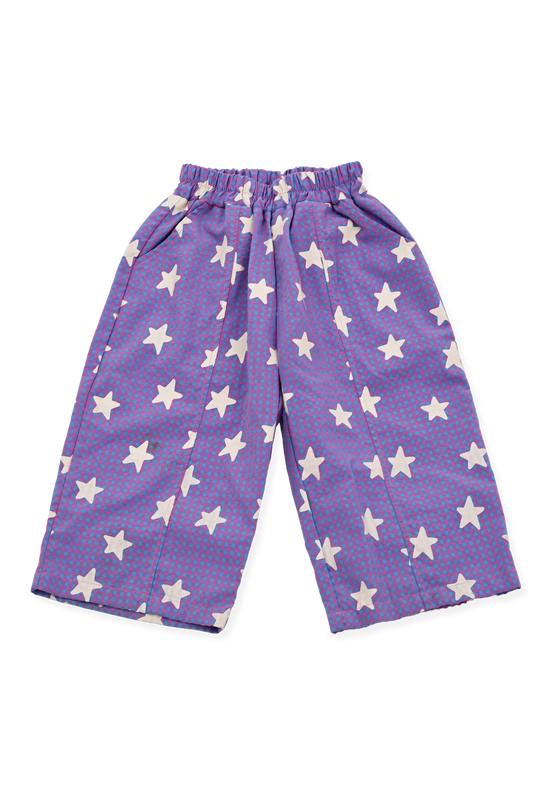 Dusty Star Pants ~ Purple Gingham