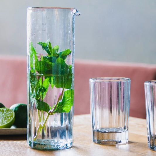 Reed Carafe ~ Clear