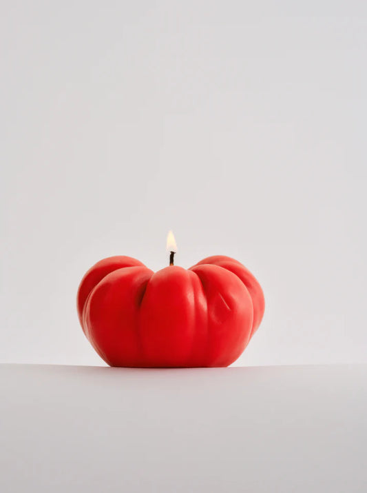 Large Tomato Candle