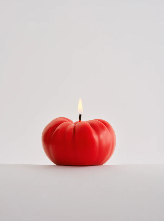 Medium Tomato Candle