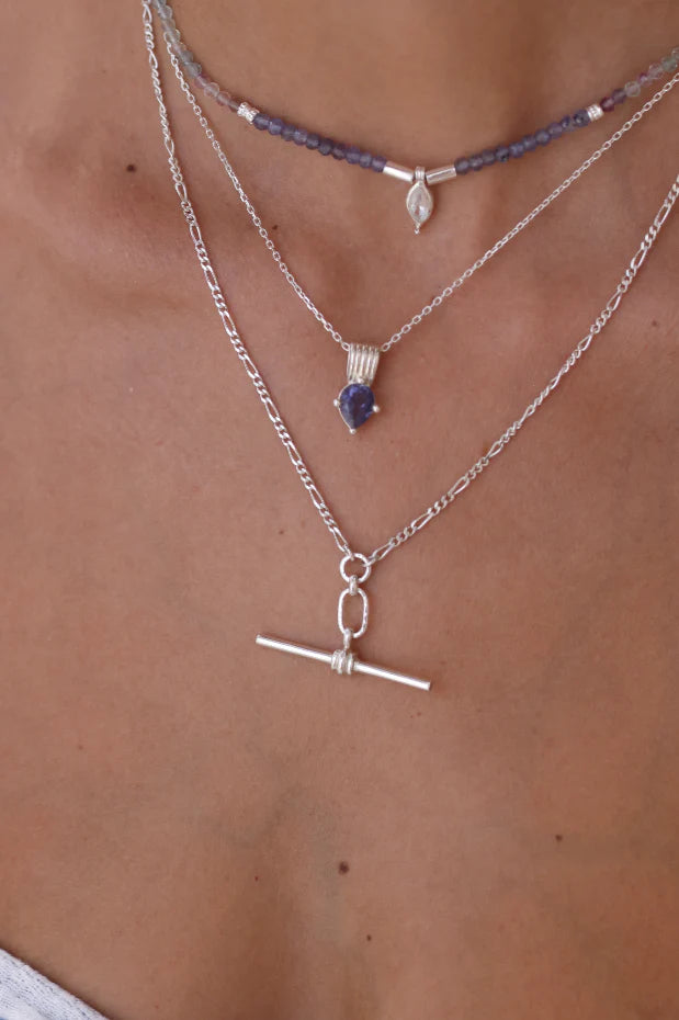 Silver Fob Necklace