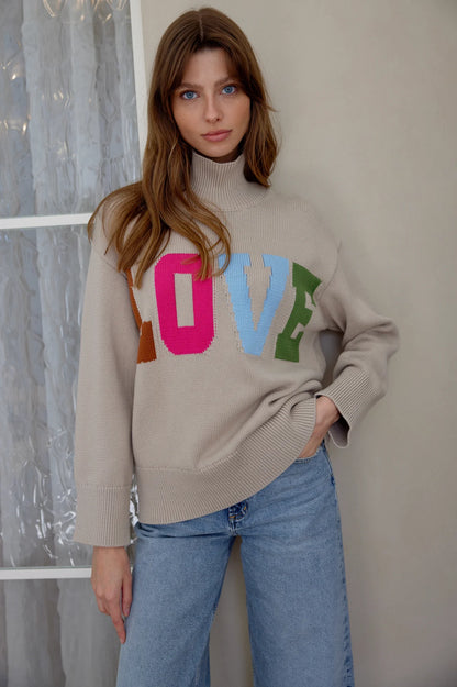 Love Me Jumper Oat