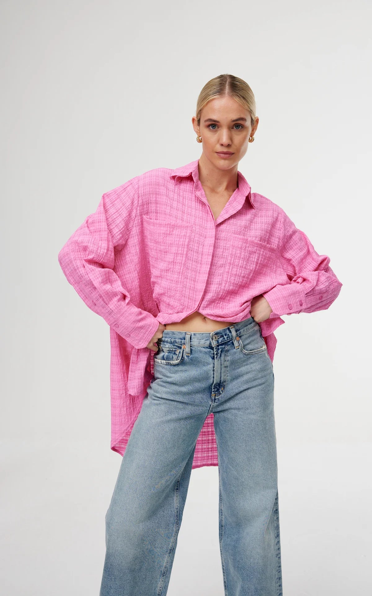 Selena Shirt Raspberry