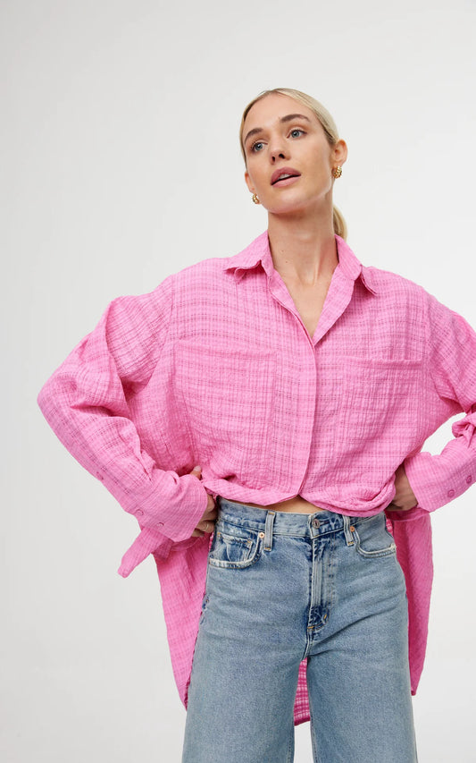 Selena Shirt Raspberry