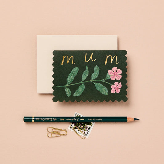 Wildflower Mum Mini Card