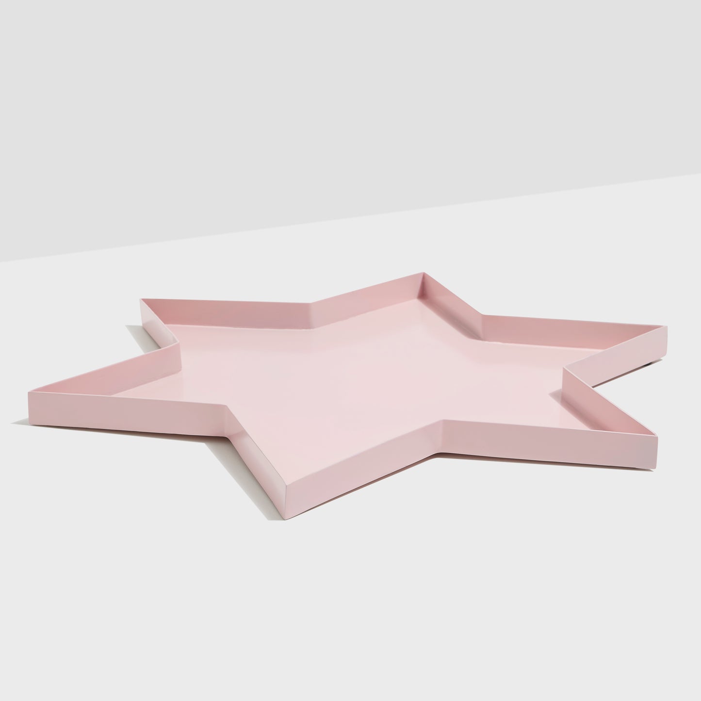 Metal Star Tray Pink