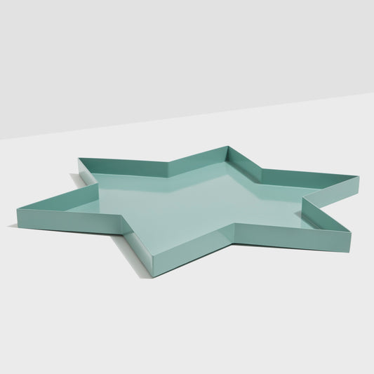 Metal Star Tray Sage