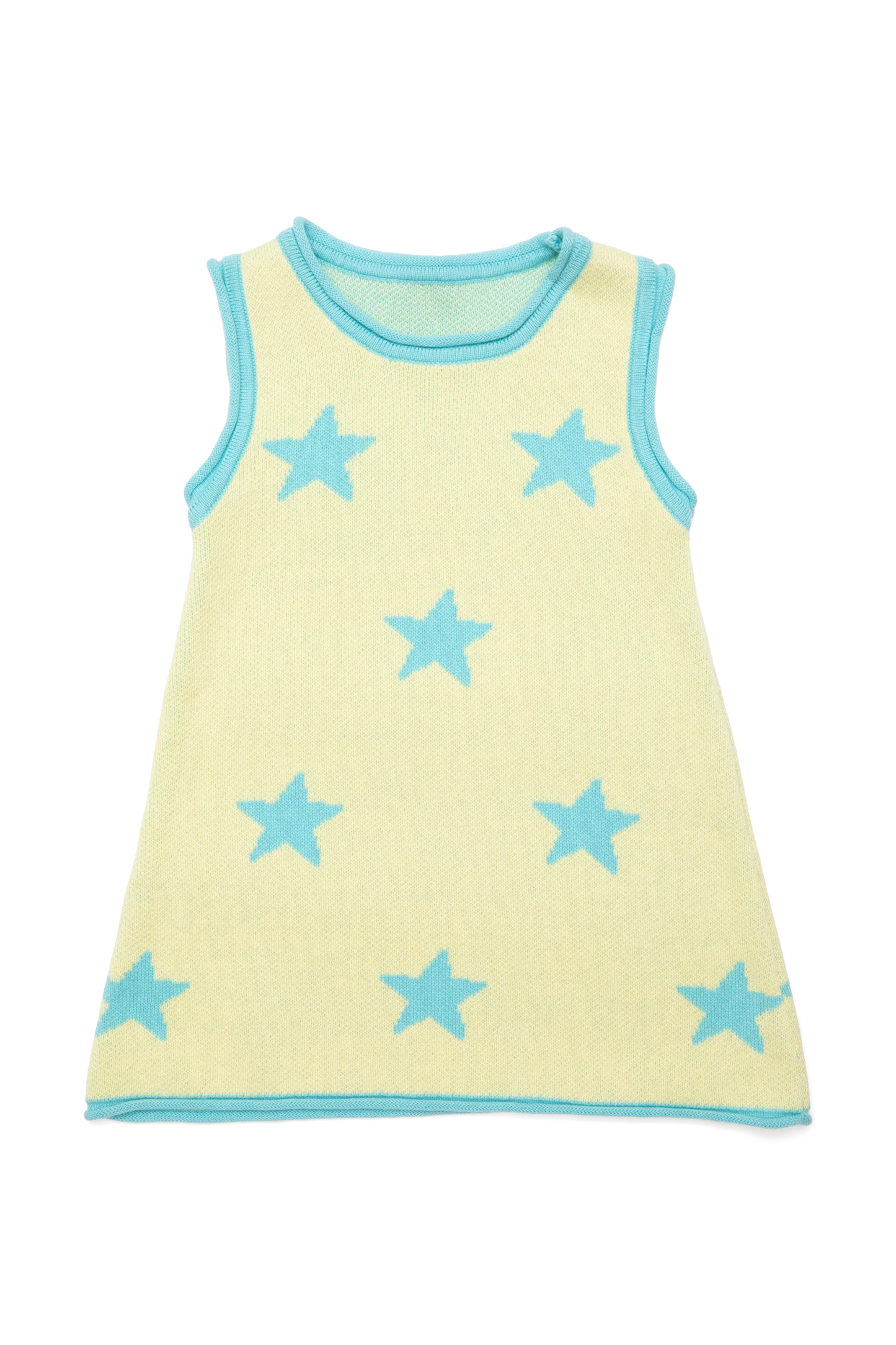 Stars Align Dress ~ Yellow + Blue
