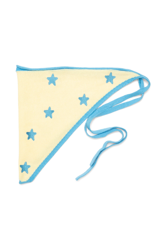 Stars Align Bandana ~ Yellow + Blue