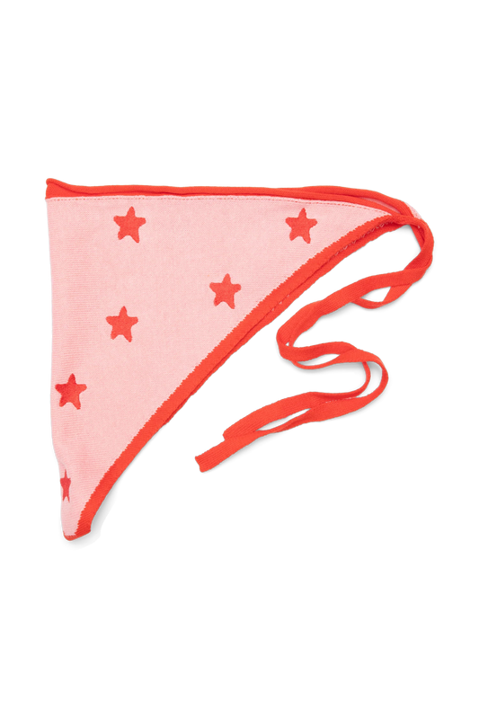 Stars Align Bandana ~ Pink + Red