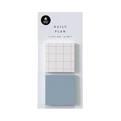Sticky Memo Daily Plan