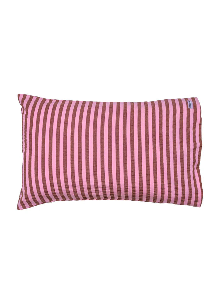 Sundae Seersucker Standard Pillowcase Set