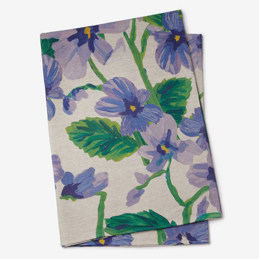 Lilas Blue Tablecloth ~ Large 350x170cm
