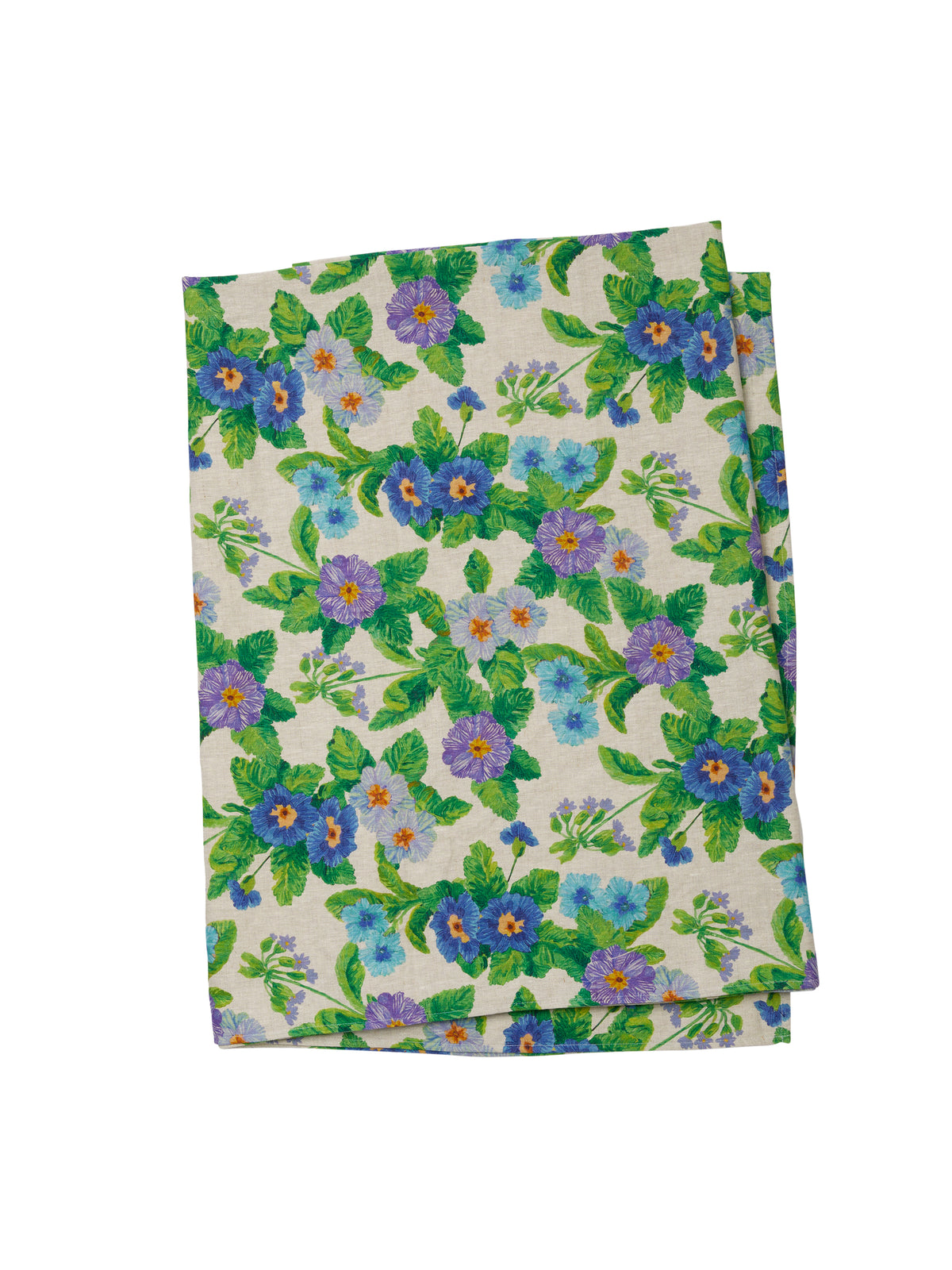 Summer Patch Blue Tablecloth Large