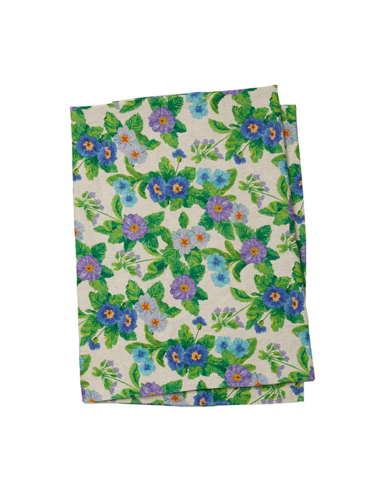 Summer Patch Blue Tablecloth Large