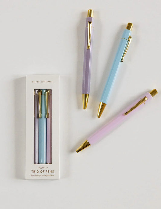 Petal Trio of Pens
