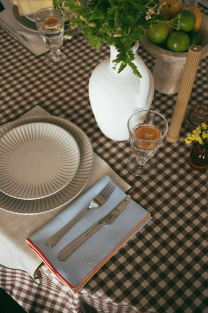 Sherbet Trim Napkin ~ Blue