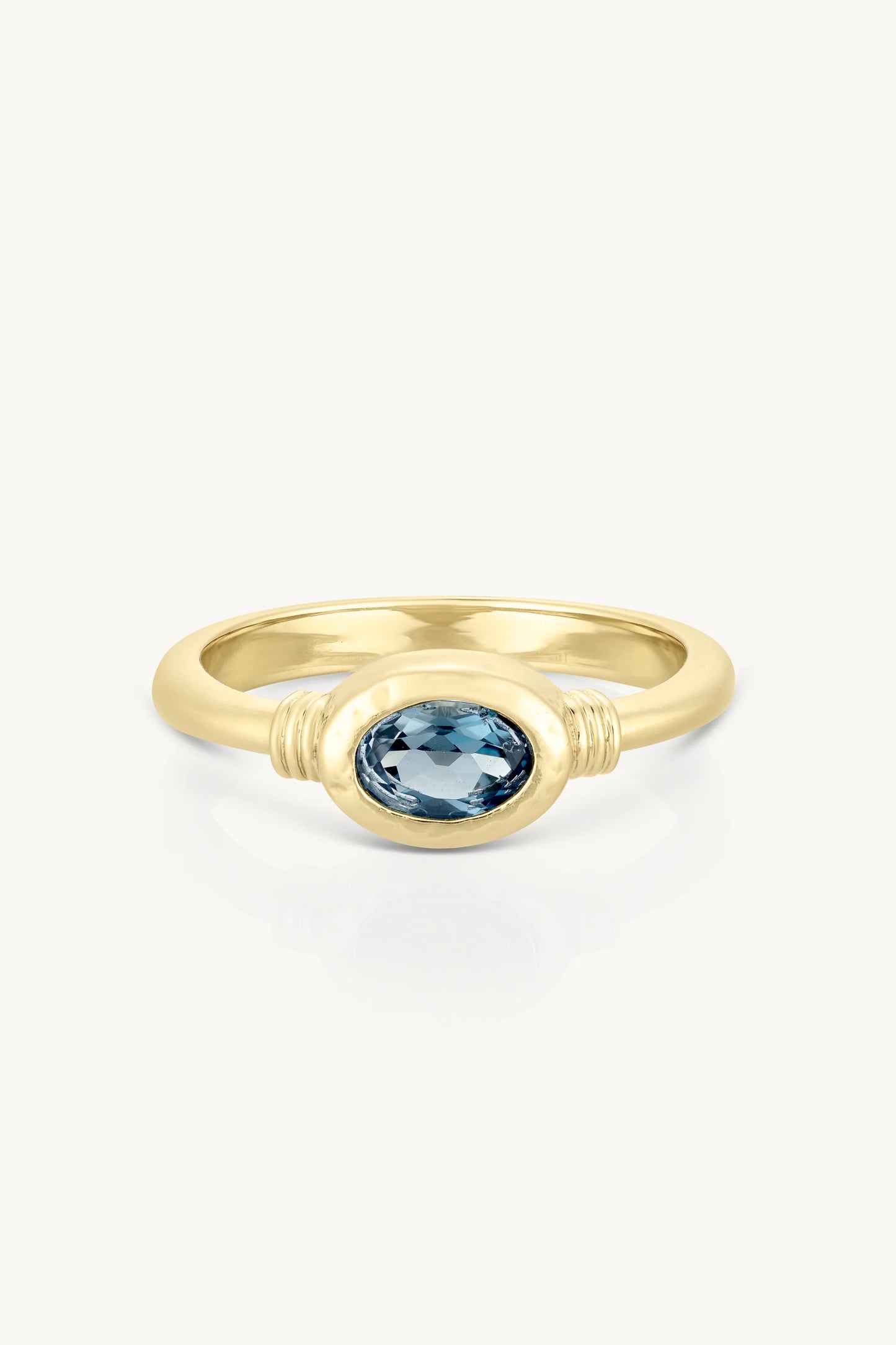 Tilly Topaz Gold Ring 8/L