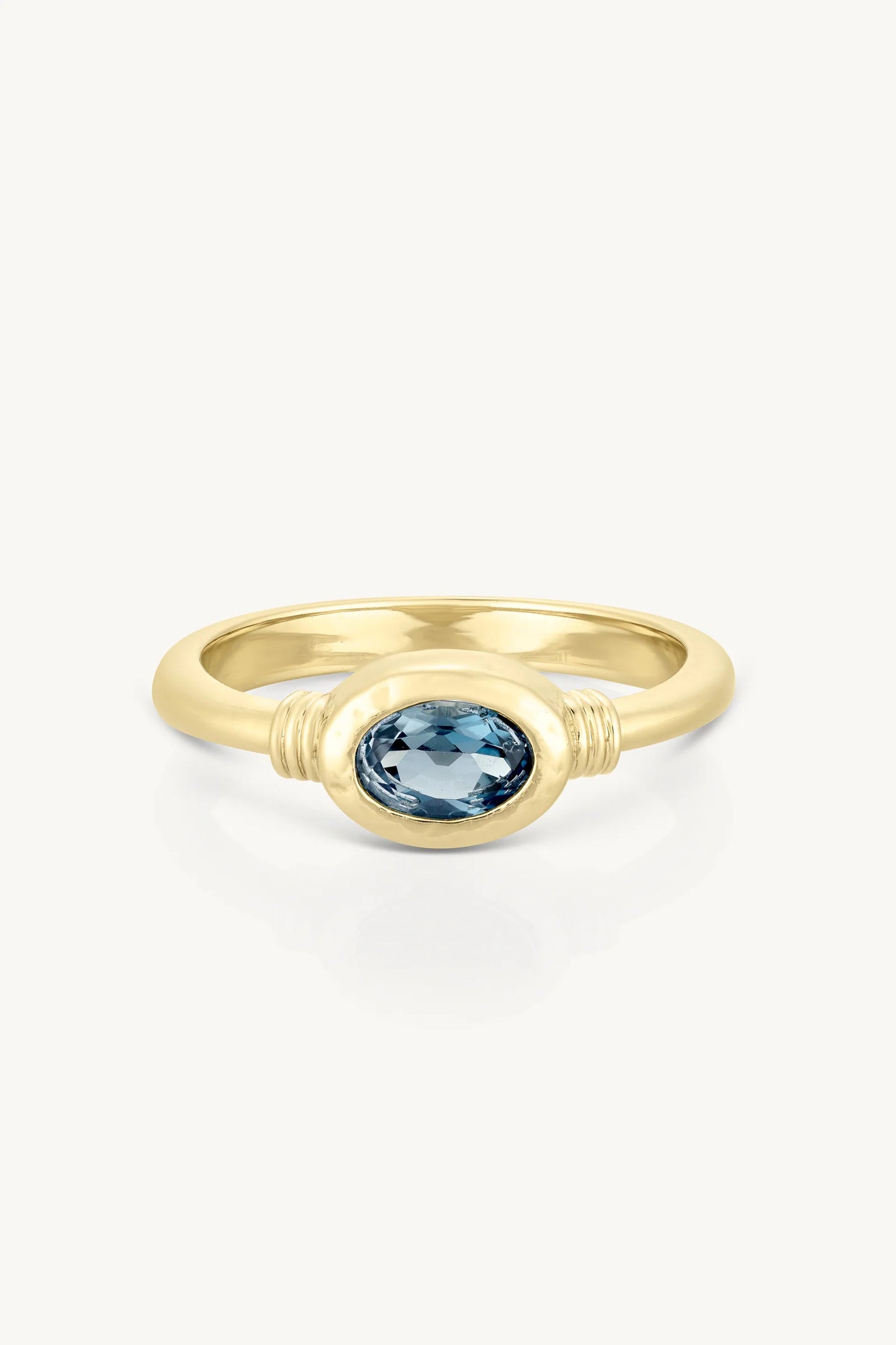 Tilly Topaz Gold Ring ~ 7/M