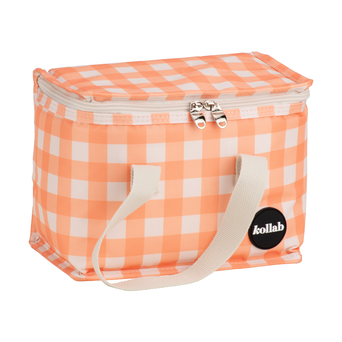 Lunch Box Apricot Check