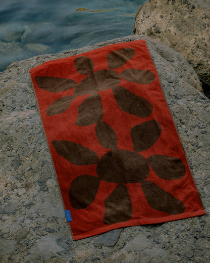 Calvi Towel ~ Red