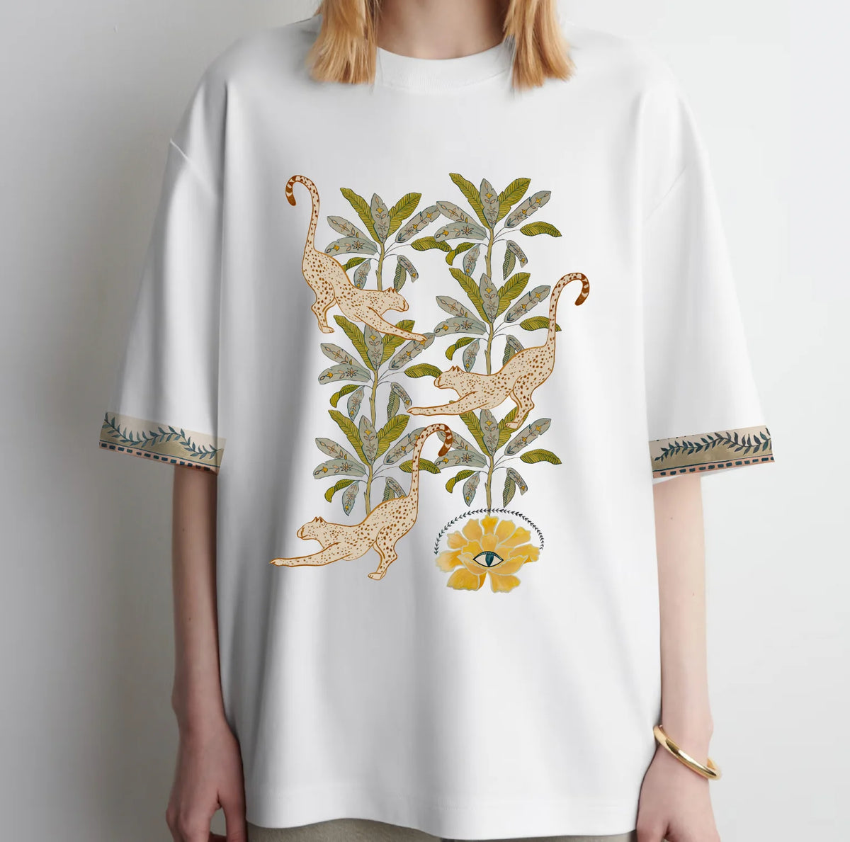 Eye of the Jungle Tee Shirt - White