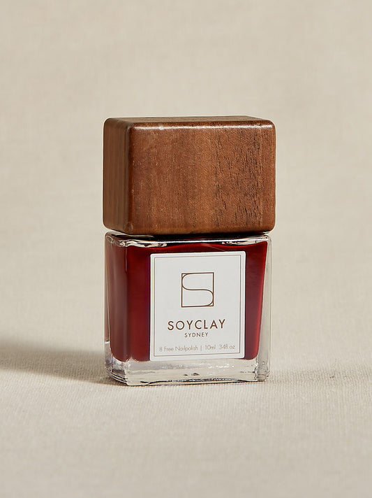 Soy Clay Nail Polish Vermillion