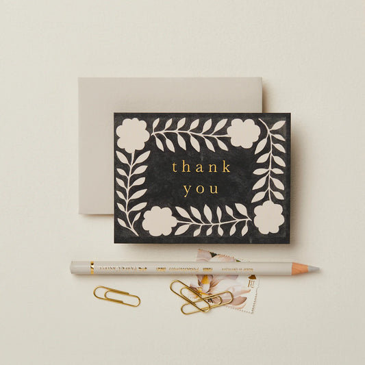 Ink Flora 'On Your Wedding Day' Card