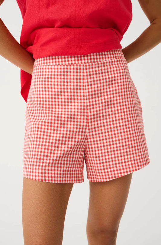 Demi Short- Mandarin Gingham