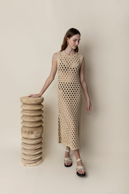 Kiki Midi Beige