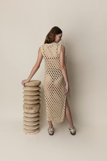 Kiki Midi Beige