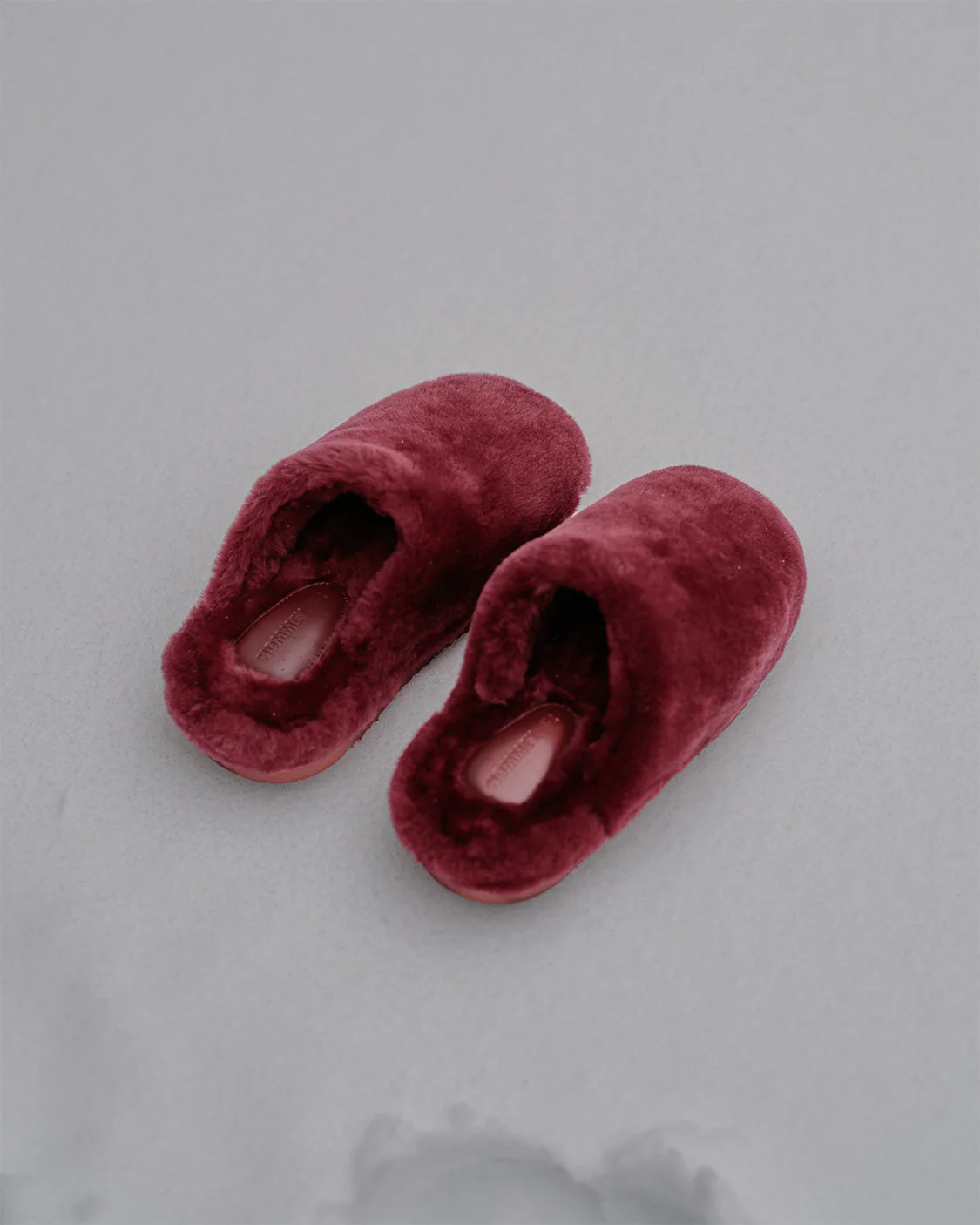 Sheepskin Slippers ~ Wine