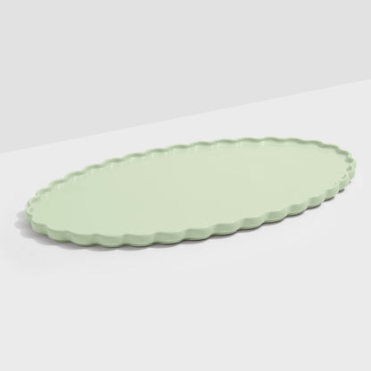 Ceramic Wave Platter Mint