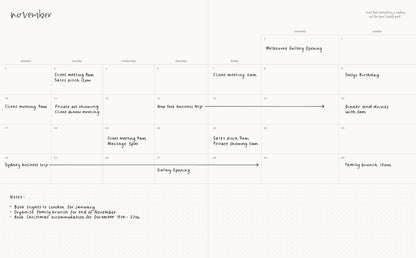 2025 Planner Grande DAILY - Highline