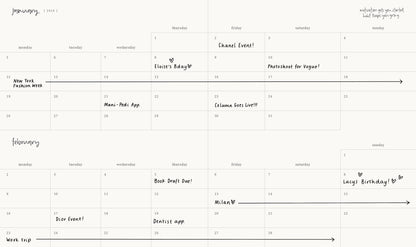 2025 Planner Signature Horizontal Weekly - Liberty