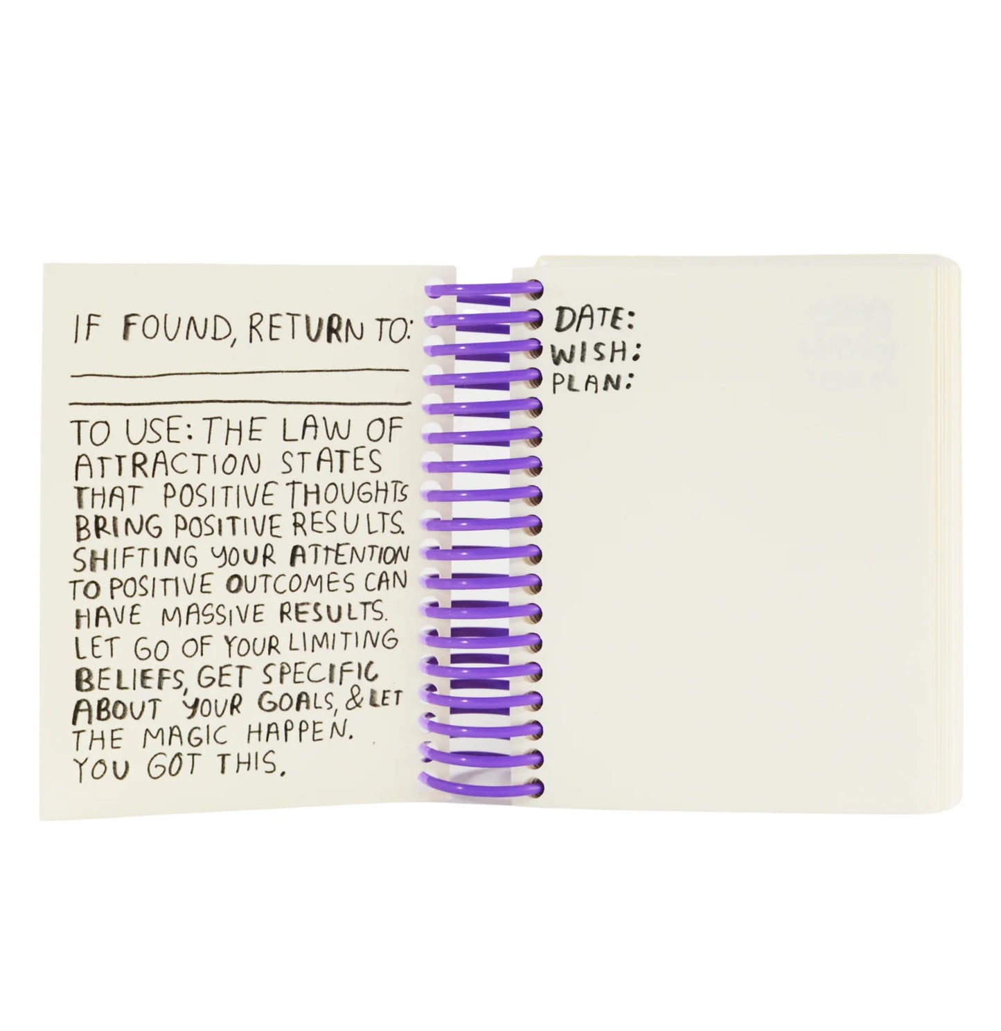 Wish It, Attract It, Make it Real Journal