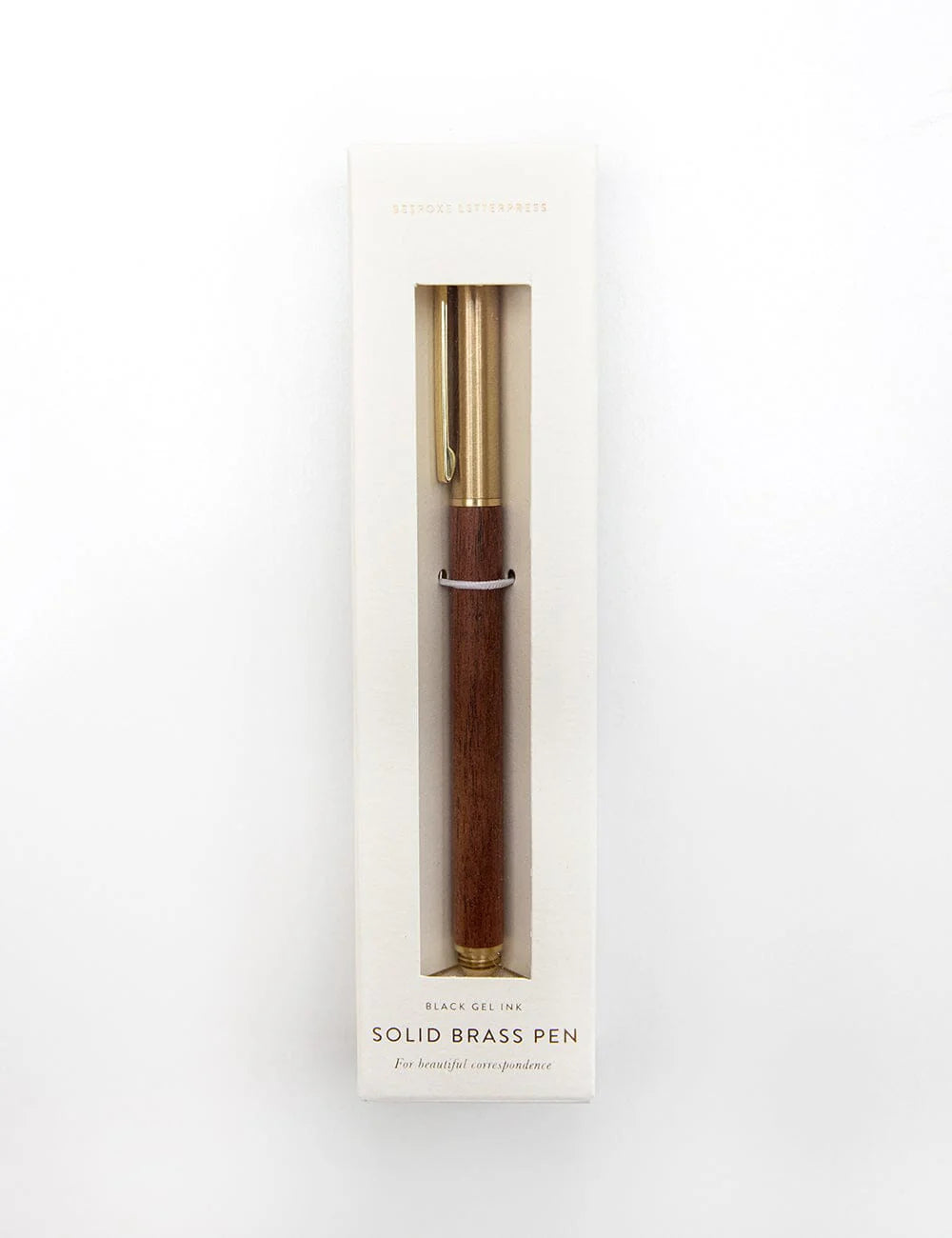 Wood Brass Pen