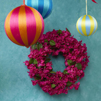 Dolce Vita Bougainvillea Wreath 66cm